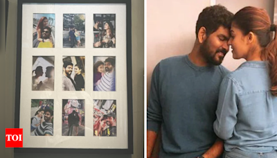 Nayanthara shares her photo wall filled with lovey-dovey pictures with Vignesh Shivan | Tamil Movie News - Times of India