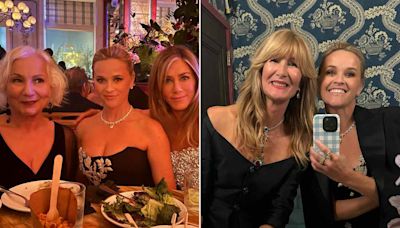 Reese Witherspoon Shares Inside Glimpse of Her ‘Girls' Night at the Emmys’ with Jennifer Aniston, Laura Dern