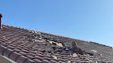 Las Vegas family shares shock after wind rips part of roof off home in northwest valley