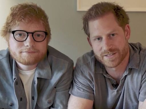 Ed Sheeran's telling four word reply when asked if he's pals with Prince Harry