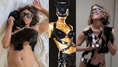 Halle Berry et ses chats célèbrent les 20 ans de « Catwoman » sur Instagram
