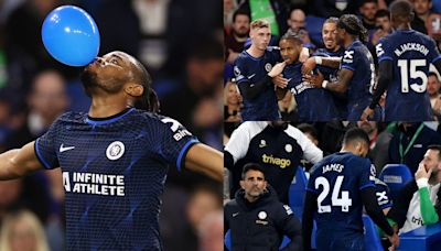 ...Palmer inevitable & Christopher Nkunku back in the goals as Blues survive needless Reece James red card to continue Europa League push | Goal.com Malaysia