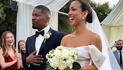 La emoción de Jamie Foxx al acompañar a su hija al altar tras superar sus graves problemas de salud