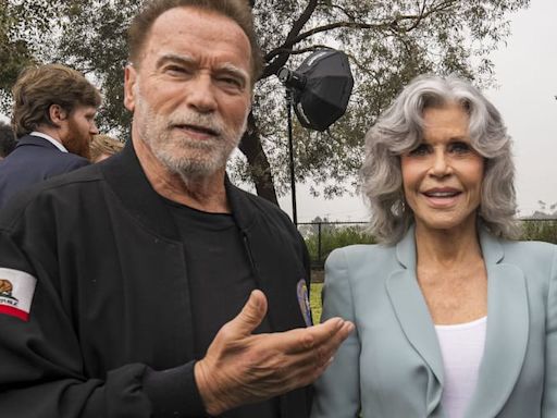 Del curioso encuentro de Jane Fonda y Arnold Schwarzenegger y el “trofeo” de Robert De Niro a la reivindicación de un actor repudiado