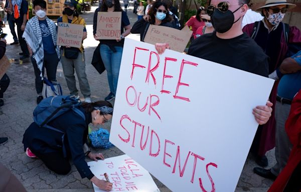 UCLA shifts classes back online amid renewed pro-Palestinian protests, arrests, outcry