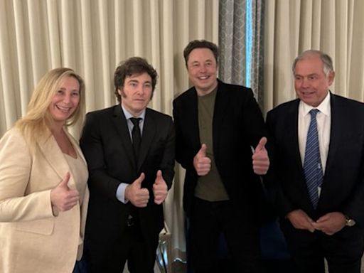 Javier Milei se reúne con Elon Musk por segunda vez en menos de un mes; invita a empresarios a invertir en Argentina | El Universal