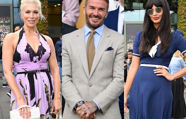 All of the A-list celebrities seen so far at Wimbledon, London's premier tennis tournament