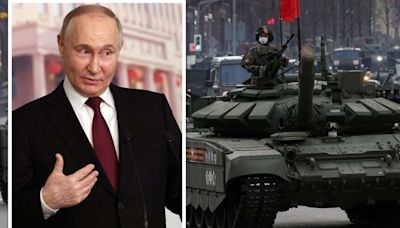 Vladimir Putin's main battle tank hit with humiliating problem