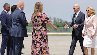 President Joe Biden, first lady touch down in New Orleans ahead of visit to Tulane University