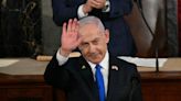 Netanyahu warns 'America is next' in Congress as cops pepper spray protesters