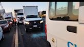 Choque múltiple en la Autopista México-Puebla genera caos vial