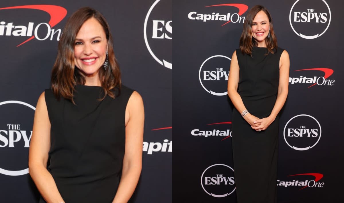 Jennifer Garner Dazzles in Givenchy Maxidress at ESPY Awards 2024, Accepts Humanitarian Award for Angel City FC