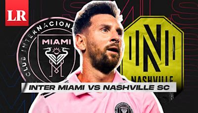 ¿En qué canal ver Inter Miami vs. Nashville EN VIVO con Lionel Messi por la fecha 10 de la MLS?