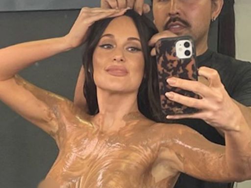 Kacey Musgraves Shares Muddy Nude Selfie