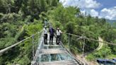 British-era suspension bridge in Darjeeling gets shape of skywalk with a glass bottom