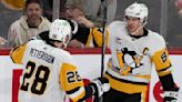 Crosby moves up scoring list, Harkins gives Penguins 4-3 win over Canadiens in 12th round of SO