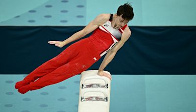Paris Olympics: Stephen Nedoroscik — the gymnast in the glasses — takes bronze in pommel horse