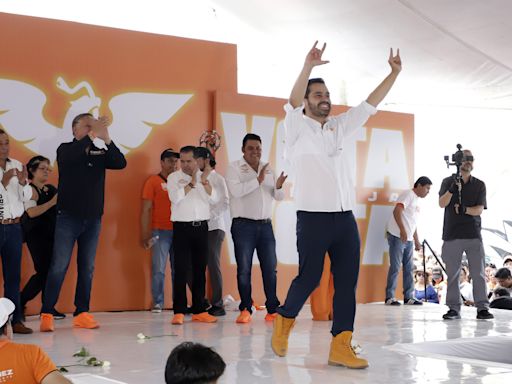 Máynez dice que su candidatura puede acabar con el poder del dinero y corrupción en México