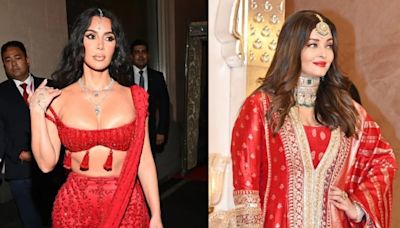 Kim Kardashian's stylist faces backlash for calling Aishwarya Rai 'exotic', former's dress at Ambani wedding slammed