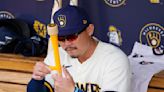 Brewers' infielder Keston Hiura sent outright to Triple-A