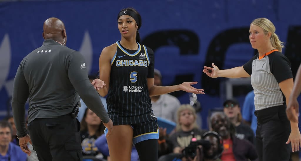 The WNBA Rescinds Angel Reese’s Technical For Waving Her Hand At A Ref