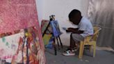 A Ghana toddler sets a world record as the youngest male artist. His mom says he just loves colors