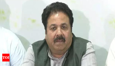 Congress' Rajeev Shukla urges Punjab CM Mann to improve law-and-order situation | India News - Times of India