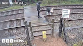 Caerphilly: Path over railway line to shut due to safety fears