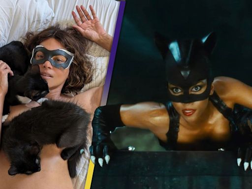 Halle Berry Goes Topless While Celebrating 'Catwoman's 20th Anniversary!