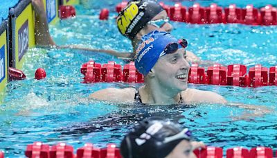 Katie Ledecky Discusses Receiving Presidential Medal of Freedom from Joe Biden: 'I Was Speechless'