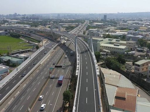 國1銜接台74大雅系統交流道通車 環中路行車時間減少40％
