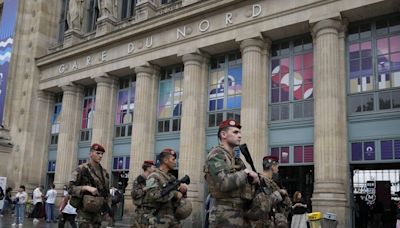 Allen Abel: Arson attacks, uncertainty and hope at a Paris train station as the 2024 Olympics begin