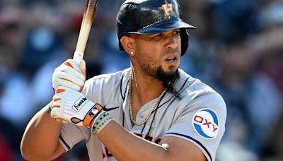 Astros' Abreu moved to Triple A from training site
