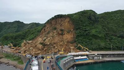 基隆山崩有預兆？去年同地也發生山崩落石