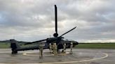 Army’s newest Apache helicopter blown over in high winds