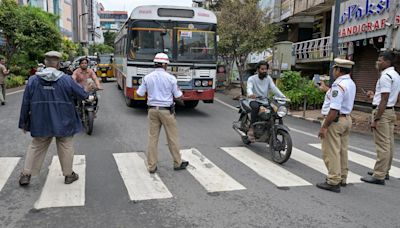 Two-wheeler riders without helmet have to pay ₹1,000 as fine and their licences will be suspended for three months, warn RTA officials in Visakhapatnam