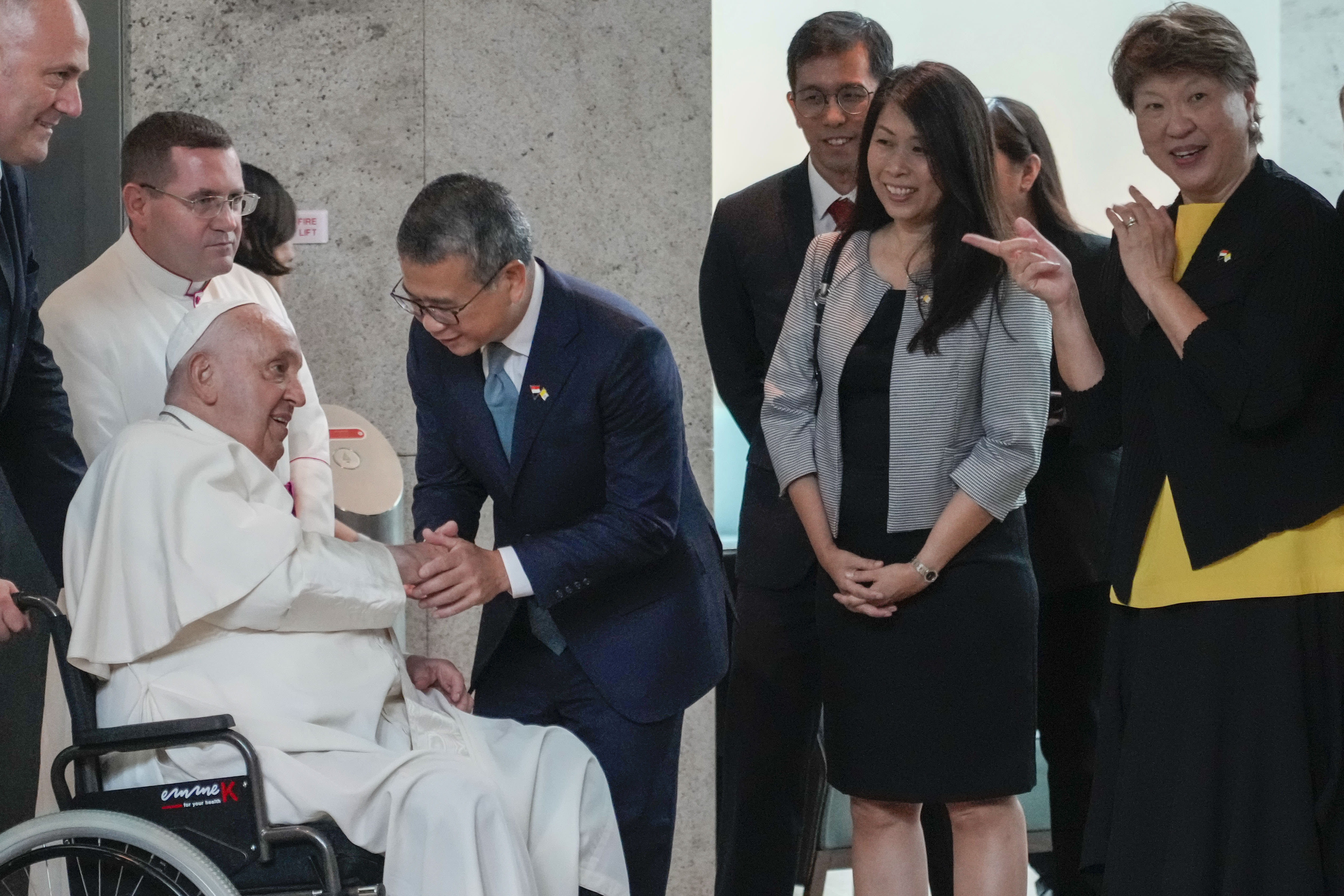 Pope Francis arrives in Singapore, the most religiously diverse country in the world