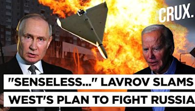 Russia Destroys "125 Ukrainian Drones", Lavrov Warns West Against "Suicide Venture" In Ukraine - News18