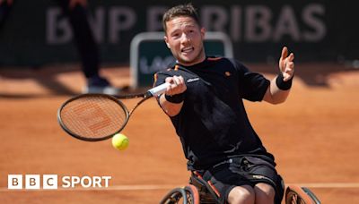 French Open 2024: Alfie Hewett knocked out of wheelchair men's singles