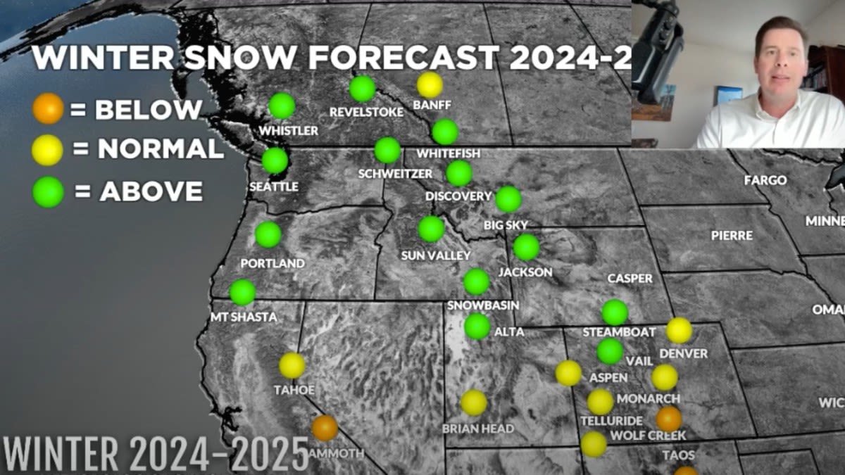 La Niña Lite: Meteorologist Releases Winter '24/'25 Forecast