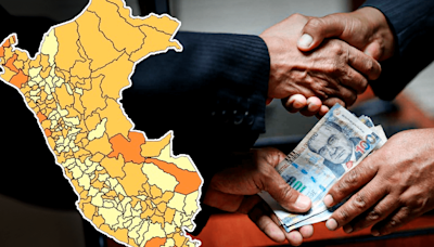 Estas son las 10 regiones del Perú con más casos de corrupción: Lima no lidera top en ranking de Contraloría