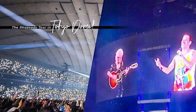 東京朝聖就是為了看演唱會！人生必看殿堂級搖滾樂隊Queen「The Rhapsody Tour」演唱會！Freddie Mercury與Brian May同台演出場面感人 | 夏月 - Fly with Luna