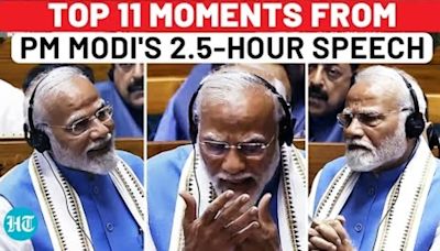 Top 11 Moments From PM Modi's Speech: Sholay Mausi, 'Baalak Buddhi', Congress 'Parajeevi', NEET Row