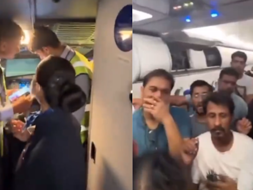 IndiGo Pilot Refuses To Fly Due To Limited Working Hours Triggering Passengers; Video Surfaces