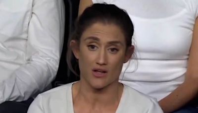 Bizarre moment X Factor star Katie Waissel pops up on Question Time