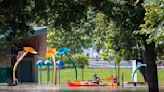 PHOTOS: Storm floods Gibbons Park, North London Athletic Fields