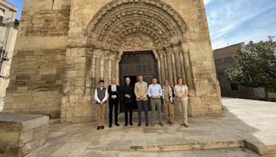 Acuerdo a tres bandas para restaurar la iglesia románica de Santa María Magdalena de Tudela