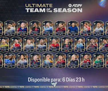 EA Sports FC 24: ya disponibles los TOTS Ultimate. Estas son todas sus cartas