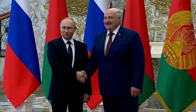 'This is nice': Putin goes to Minsk for two-part meeting with Lukashenko