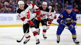 Devils fall 5-2 to Sabres as Tage Thompson scores four goals